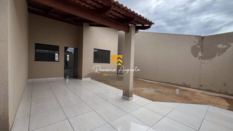 Casas à venda no Parque da Colina II – Com quintal R$235.000,00